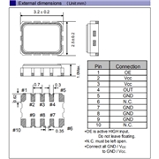 EPSON晶振,溫補振蕩器,TG-3541CE晶振,32.768K有源晶振