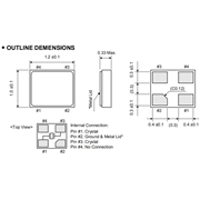 大河晶振,無鉛環(huán)保晶體,FCX-08晶振