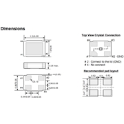 TXC晶振,四腳金屬面晶振,9HT13晶振