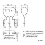 村田晶振,CSTLS16M0X54-A0晶振,16MHZ晶振