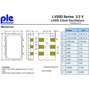 Pletronics晶振,LV55D晶振,LVDS輸出晶振
