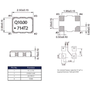 Q-Tech晶振,QTCT220晶振,QTCT2203S1T-10.000000晶振